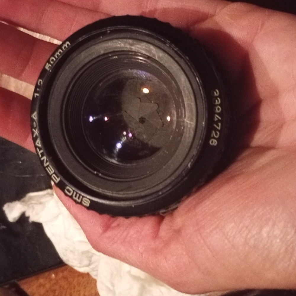 Pentax camera lens